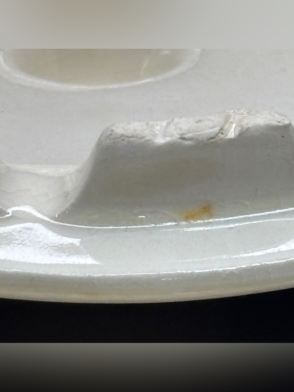McCoy Brown Stiped Covered Dish  Ceramic USA Pottery Margarine Butter Vtg Granny - Picture 9 of 15